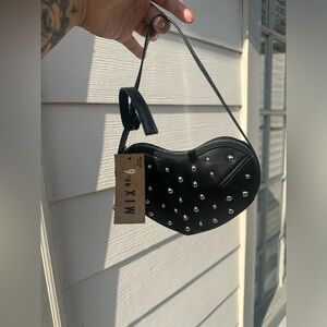 Mini heart purse